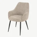 Fabio Dining Chair - Grey - Image 1