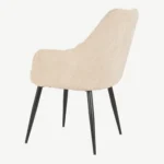 Fabio Dining Chair - Beige - Image 2
