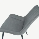 Anglia Bar Stool - Antique Grey PU - Image 2