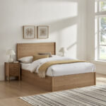 Limelight Jasmine 4ft6 Ottoman Bedframe - Oak - Image 2