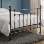 Limelight Faye 4ft6 Bedframe - Black Nickel - Image 4