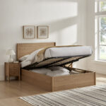 Limelight Jasmine 3ft Ottoman Bedframe - Oak - Image 1