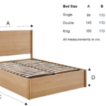 Limelight Jasmine 3ft Ottoman Bedframe - Oak - Image 3