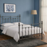 Limelight Faye 5ft Bedframe - Black Nickel - Image 1