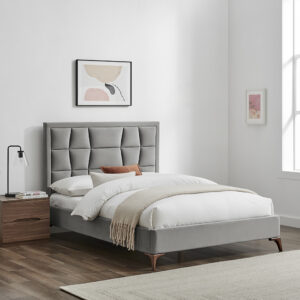 Limelight Carmen 4ft6 Bedframe - Silver 01