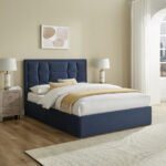 Limelight Carmen 4ft6 Ottoman Bedframe - Navy - Image 2
