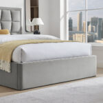 Limelight Carmen 5ft Ottoman Bedframe - Silver - Image 5
