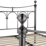 Limelight Gamma 5ft Bedframe - Antique Nickel - Image 5