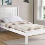 Limelight Taurus 3ft Low End Bedframe - White - Image 1