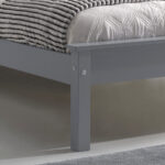 Limelight Taurus 4ft Low End Bedframe - Grey - Image 3