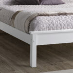 Limelight Taurus 4ft6 Low End Bedframe - White - Image 3