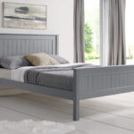 Limelight Taurus 4ft High End Bedframe - Grey - Image 1