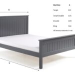 Limelight Taurus 5ft High End Bedframe - Grey - Image 3