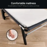 Jaybe Compact 2ft3 Folding Bed with e-Fibre Mattress - 122701 - Image 2
