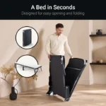 Jaybe Compact 2ft3 Folding Bed with e-Fibre Mattress - 122701 - Image 4