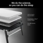 Jaybe Compact 2ft3 Folding Bed with e-Fibre Mattress - 122701 - Image 6