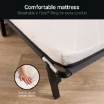 Jaybe Hideaway 2ft3 Folding Bed with e-Fibre Mattress - 123701 - Image 4
