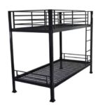 No Bolts 3ft Contract Bunk Bed in Black - Image 2