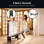 Jaybe Grand 2ft6 Folding Bed with e-Pocket Mattress - 126805 - Image 5