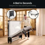 Jaybe Grand 4ft Folding Bed with e-Pocket Mattress - 126205 - Image 5