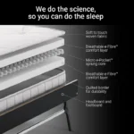 Jaybe Grand 4ft Folding Bed with e-Pocket Mattress - 126205 - Image 7
