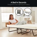 Jaybe Visitor Contract Folding Bed - 2ft6 - 107802 - Image 6