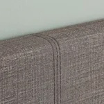 Berlin 4ft Ottoman in Grey Fabric - Image 6