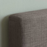 Berlin 3ft Ottoman in Grey Fabric - Image 5