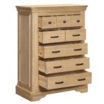 Honey B Oslo Chest Of 8 Drawers - Light Oak - Image 2