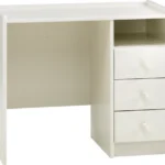 For Kids 3 Drawer Desk - White - Image 3