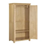 Honey B Manhattan Full Hanging Wardrobe - Oak - Image 3