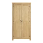 Honey B Manhattan Full Hanging Wardrobe - Oak - Image 5