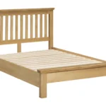 Honey B Manhattan 5ft Bedframe - Oak - Image 2