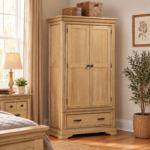 Honey B Oslo Wardrobe - Light Oak - Image 5