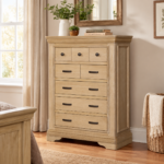 Honey B Oslo Chest Of 8 Drawers - Light Oak - Image 4