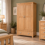 Honey B Newbury Wardrobe - Oak - Image 2