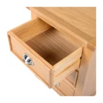 Honey B Newbury Bedside Locker - Oak - Image 4