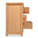 Honey B Newbury 6 Drawer Chest - Oak - Image 5