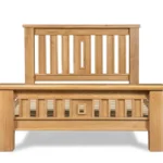 Honey B Sligo 4ft6 Bedframe - Oak - Image 2