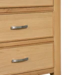 Honey B Sligo 6 Drawer Chest - Oak - Image 6