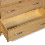 Honey B Sligo 5 Drawer Chest - Oak - Image 4