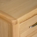 Honey B Sligo 5 Drawer Chest - Oak - Image 6