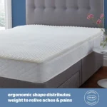 Silentnight Orthopedic 3cm Mattress Topper - 5ft King Size - Image 3