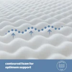 Silentnight Orthopedic 3cm Mattress Topper - 4ft6 Double - Image 4