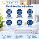 Hippychick Tencel Mattress Protector - 3ft x 6ft6 European Single - Image 4