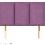 Apollo 3ft6 Southport Headboard - Azzure Lavender - Image 2