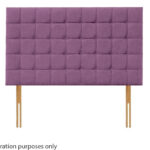 Apollo 5ft Boston Headboard - Azzure Lavender - Image 3