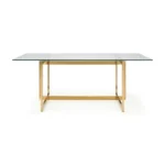 Arezzo Dining Table - Gold - Image 4
