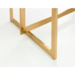 Arezzo Dining Table - Gold - Image 5