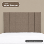 Dreamworld Lisbon 3ft Strutted Headboard - Image 2